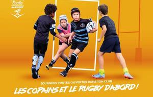Semaine des écoles de rugby :  Les copains et le rugby d'abord  !