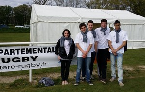 Les étudiants de l'IUT de Quimper impliqués dans la préparation du tournoi