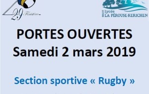 Portes-ouvertes de la Cité scolaire et de la section rugby de Brest-Kerichen