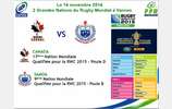 Gagnez des places pour le match Canada-Samoa du 14 Novembre à Vannes
