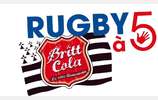 Tournoi Britt Cola de Rugby à 5 à Concarneau 
