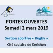 Portes-ouvertes de la Cité scolaire et de la section rugby de Brest-Kerichen